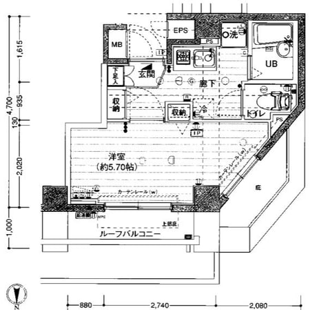 アイディ上野Ⅲの物件間取画像